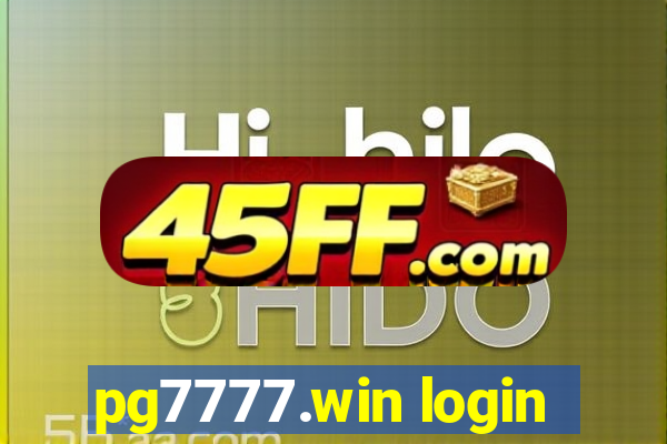 pg7777.win login
